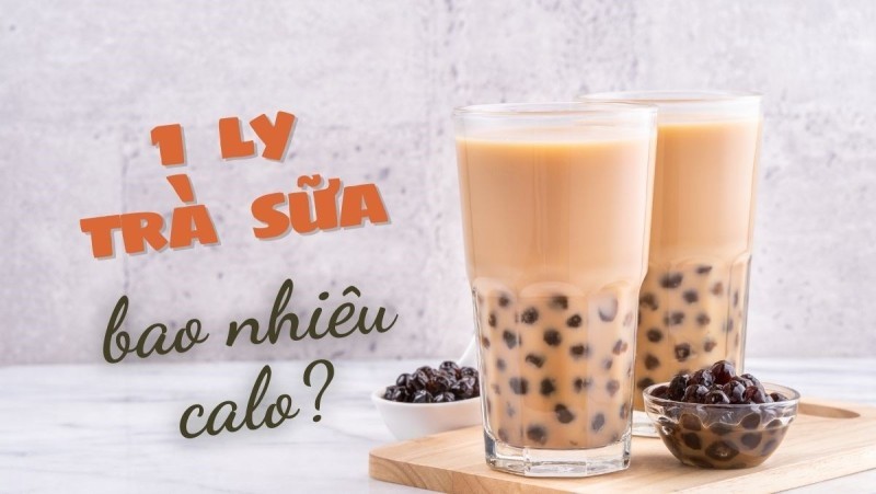 1 cốc trà sữa size M bao nhiêu calo?