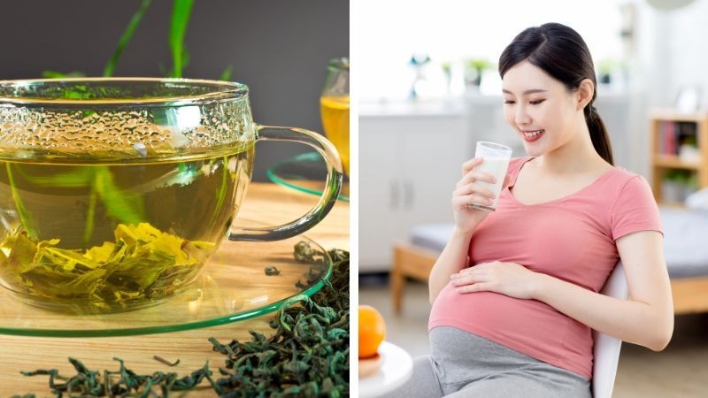 bà bầu nên uống trà gì