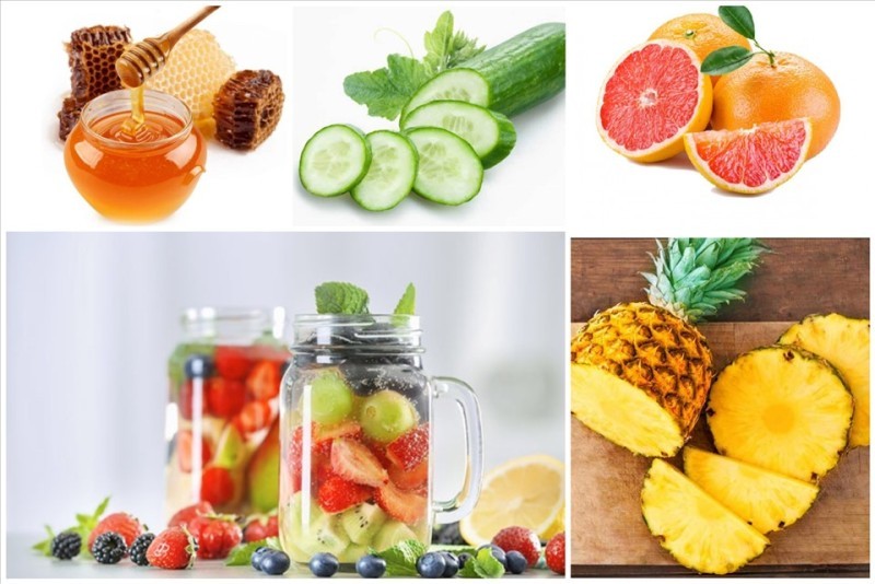 Nước detox trái cây