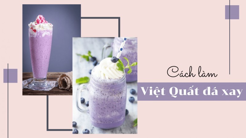 công thức pha chế đồ uống