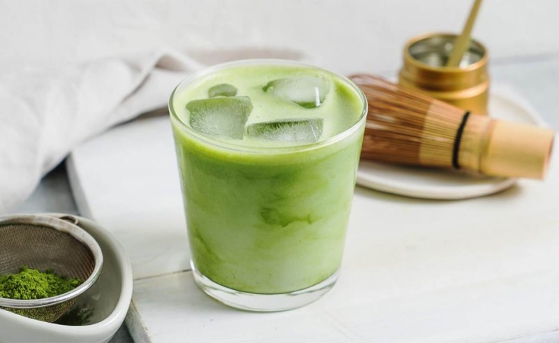 Matcha latte đá – Tươi tỉnh, ít đường