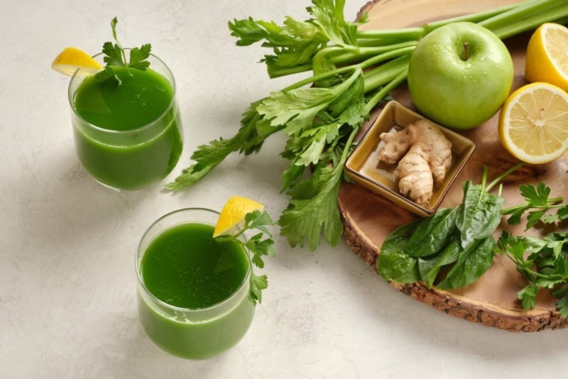Nước Ép Cần Tây – Táo Xanh