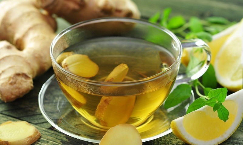 Trà gừng – hỗ trợ giải độc và kháng viêm