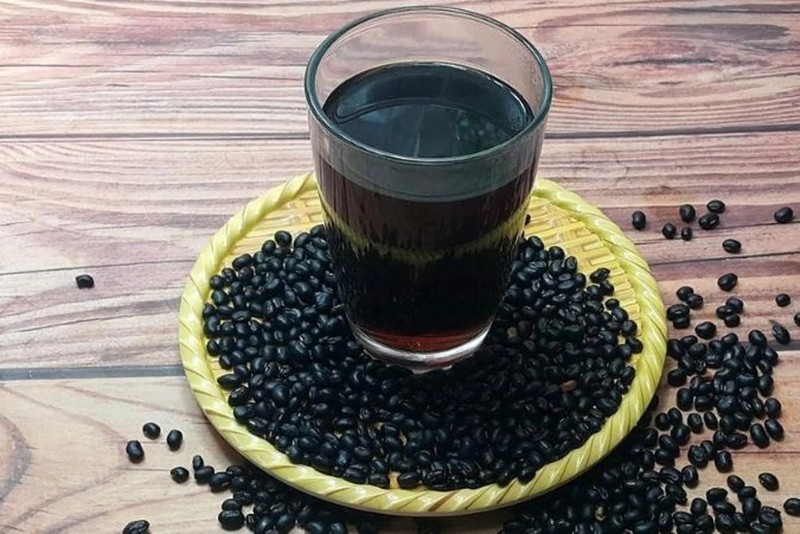 Nước đậu đen rang