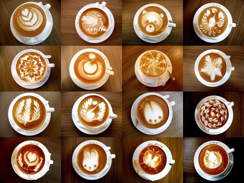 Latte nghệ thuật (Latte Art)