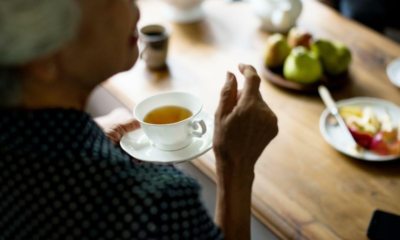 uống trà có giảm huyết áp không