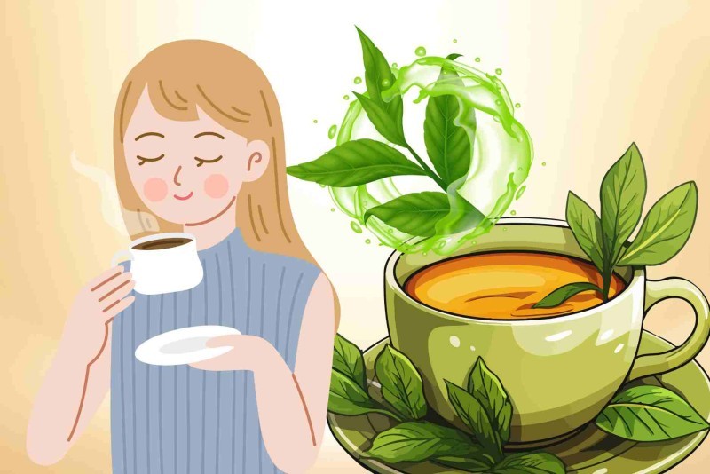 bị ho có nên uống trà xanh