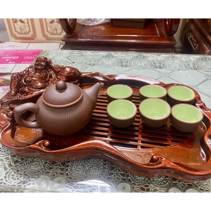 ấm pha trà bát tràng