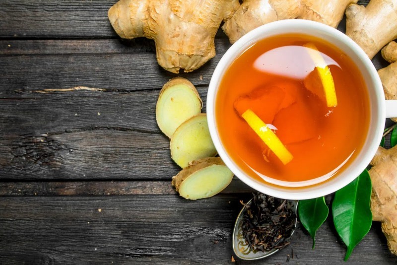 Trà gừng – Tăng cường trao đổi chất, tiêu mỡ hiệu quả