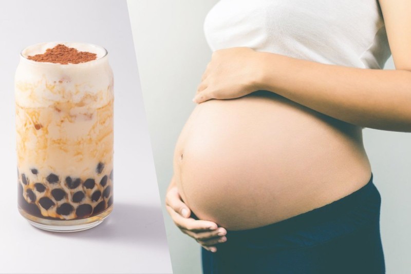 bà bầu có được uống trà sữa không